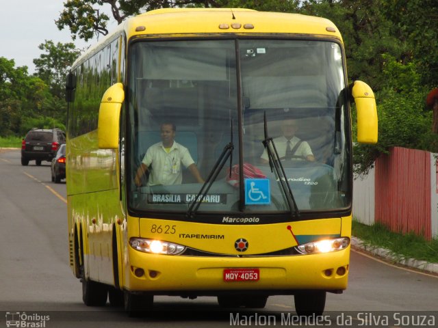 Viação Itapemirim 8625 na cidade de Brasília, Distrito Federal, Brasil, por Marlon Mendes da Silva Souza. Número da foto: #3886329.