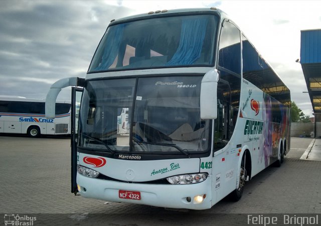 Eucatur - Empresa União Cascavel de Transportes e Turismo 4422 na cidade de Porto Alegre, Rio Grande do Sul, Brasil, por Felipe  Brignol. Número da foto: #3886038.