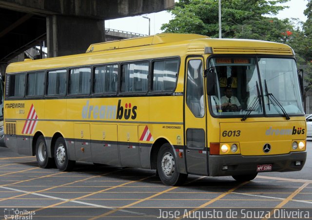 Viação Itapemirim 6013 na cidade de Rio de Janeiro, Rio de Janeiro, Brasil, por José Augusto de Souza Oliveira. ID da foto: 3886586.