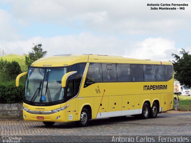 Viação Itapemirim 60645 na cidade de João Monlevade, Minas Gerais, Brasil, por Antonio Carlos Fernandes. Número da foto: #3886584.
