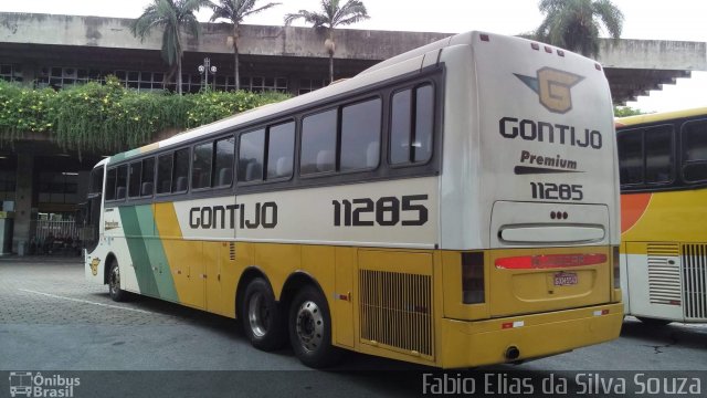 Empresa Gontijo de Transportes 11285 na cidade de Belo Horizonte, Minas Gerais, Brasil, por Fabio Elias da Silva Souza. ID da foto: 3885953.