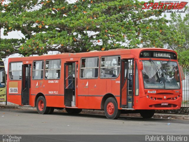 Viação Pelé 58-006 na cidade de São Luís, Maranhão, Brasil, por Patrick Ribeiro. Número da foto: #3911196.