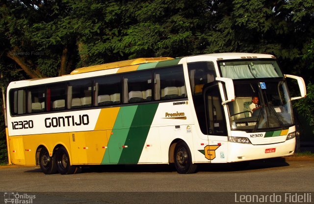 Empresa Gontijo de Transportes 12320 na cidade de São Paulo, São Paulo, Brasil, por Leonardo Fidelli. ID da foto: 3909342.