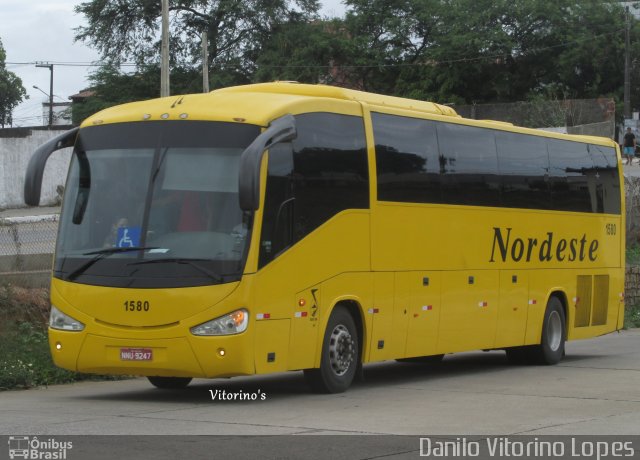 Viação Nordeste 1580 na cidade de Natal, Rio Grande do Norte, Brasil, por Danilo Vitorino Lopes. Número da foto: #3909867.