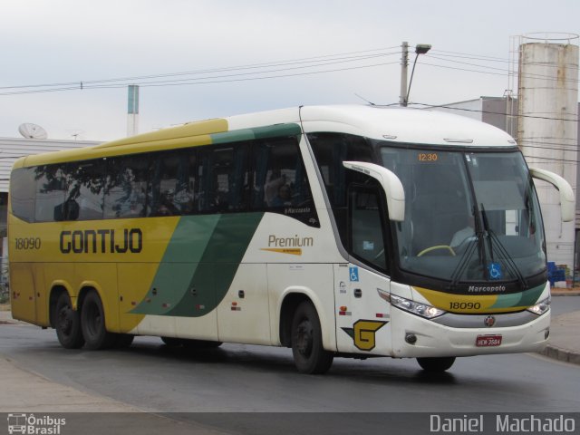 Empresa Gontijo de Transportes 18090 na cidade de Montes Claros, Minas Gerais, Brasil, por Daniel  Machado. Número da foto: #3909428.