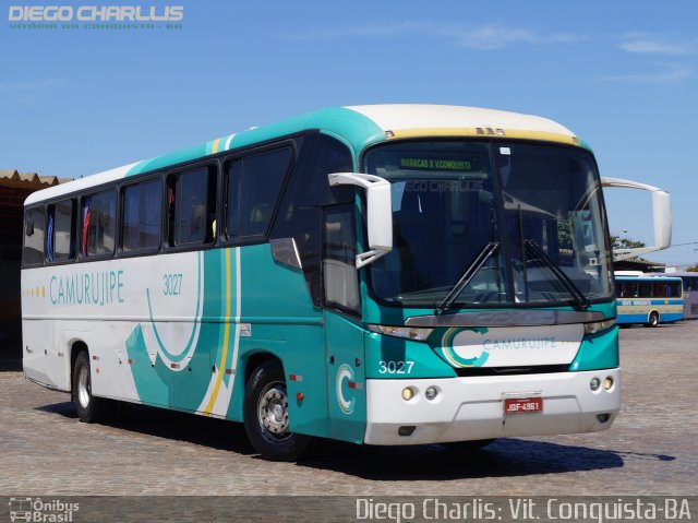 Auto Viação Camurujipe 3027 na cidade de Vitória da Conquista, Bahia, Brasil, por Diego Charlis Coelho. Número da foto: #3910855.