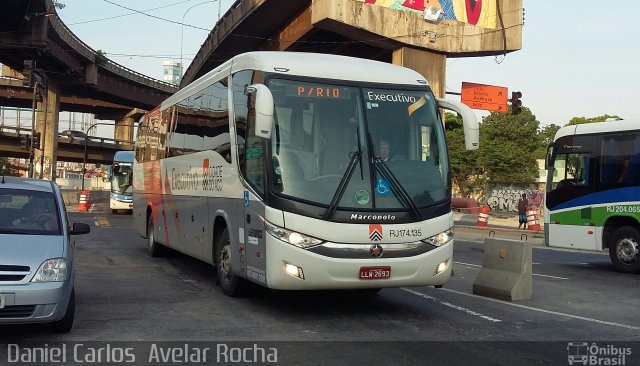 Viação Cidade do Aço RJ 174.135 na cidade de Rio de Janeiro, Rio de Janeiro, Brasil, por Daniel Carlos  Avelar Rocha. Número da foto: #3909919.