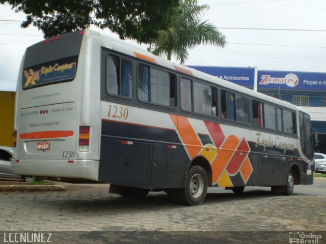 Rápido Campinas 1230 na cidade de Itapetininga, São Paulo, Brasil, por Luis Nunez. Número da foto: #3909482.