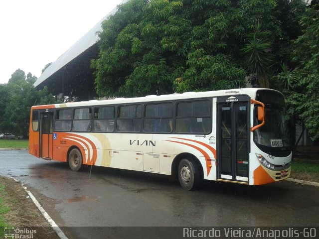 VIAN - Viação Anapolina 11313 na cidade de Anápolis, Goiás, Brasil, por Ricardo Vieira. Número da foto: #3910201.