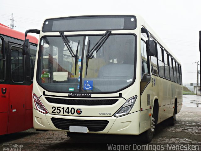 Viação Castelo Branco 25140 na cidade de Curitiba, Paraná, Brasil, por Wagner Domingos Ivanesken. Número da foto: #3909056.