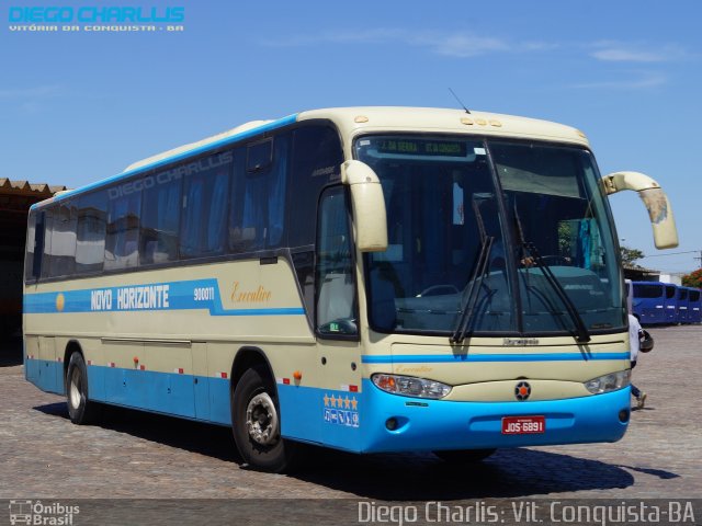 Viação Novo Horizonte 900011 na cidade de Vitória da Conquista, Bahia, Brasil, por Diego Charlis Coelho. ID da foto: 3910823.