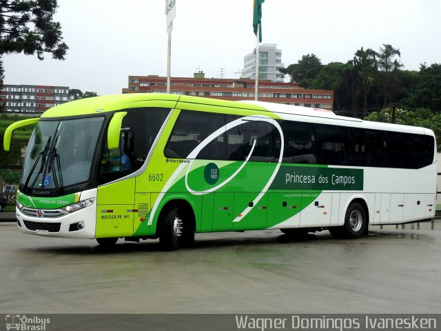 Expresso Princesa dos Campos 6602 na cidade de Curitiba, Paraná, Brasil, por Wagner Domingos Ivanesken. ID da foto: 3909002.