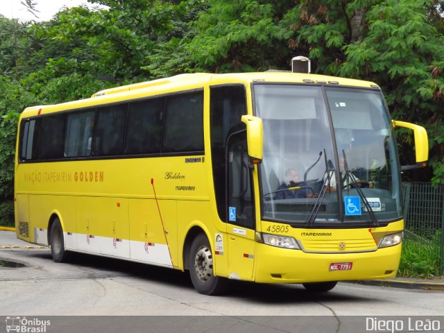 Viação Itapemirim 45805 na cidade de São Paulo, São Paulo, Brasil, por Diego Leão. Número da foto: #3910534.