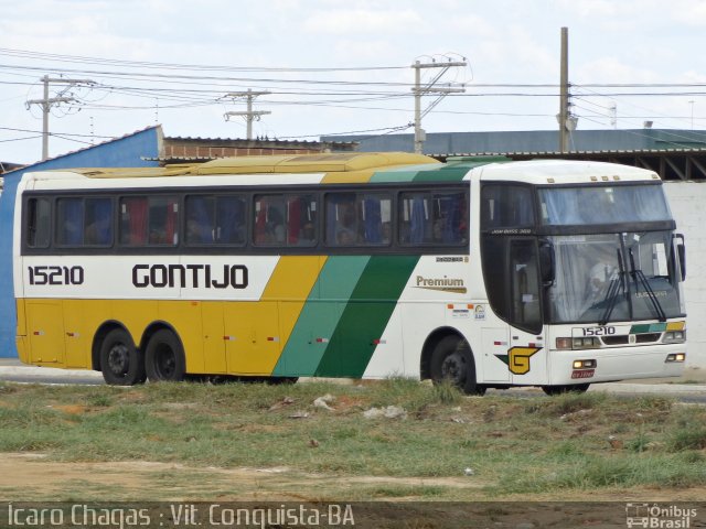 Empresa Gontijo de Transportes 15210 na cidade de Vitória da Conquista, Bahia, Brasil, por Ícaro Chagas. Número da foto: #3913249.