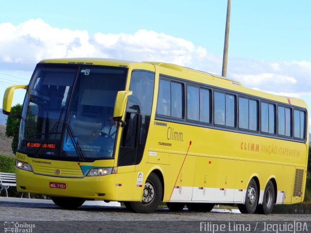 Viação Itapemirim 9045 na cidade de Jequié, Bahia, Brasil, por Filipe Lima. Número da foto: #3914159.