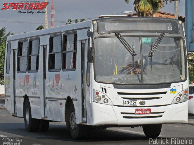 Solemar Expresso 43-221 na cidade de São Luís, Maranhão, Brasil, por Patrick Ribeiro. Número da foto: #3914269.