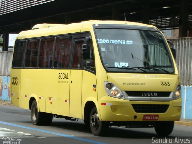 SOGAL - Sociedade de Ônibus Gaúcha Ltda. 333 na cidade de Canoas, Rio Grande do Sul, Brasil, por Sandro Alves. Número da foto: #3913041.