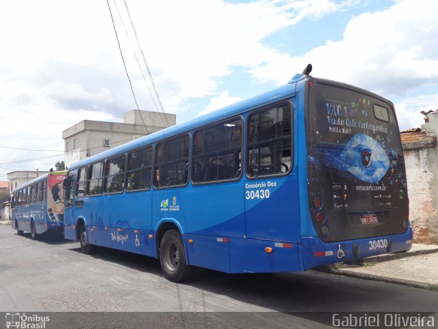Viação Zurick 30430 na cidade de Belo Horizonte, Minas Gerais, Brasil, por Gabriel Oliveira. Número da foto: #3913020.