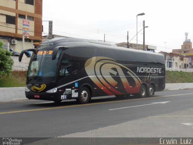 Expresso Nordeste 4805 na cidade de Ribeirão Preto, São Paulo, Brasil, por Erwin  Luiz. Número da foto: #3911746.