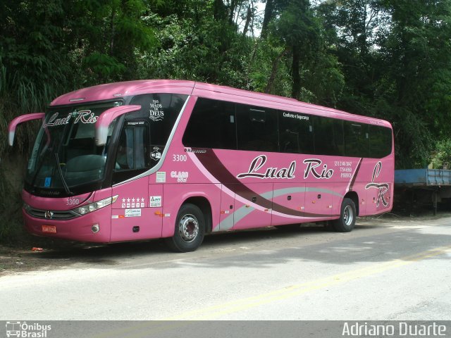 Lual Rio Turismo e Fretamento 3300 na cidade de Petrópolis, Rio de Janeiro, Brasil, por Adriano Duarte. Número da foto: #3911599.
