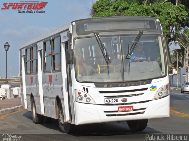 Solemar Expresso 43-220 na cidade de São Luís, Maranhão, Brasil, por Patrick Ribeiro. Número da foto: #3914245.