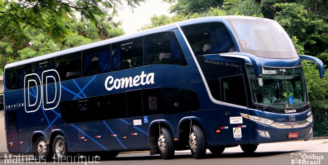 Viação Cometa 14300 na cidade de São Paulo, São Paulo, Brasil, por Matheus Henrique. Número da foto: #3913652.