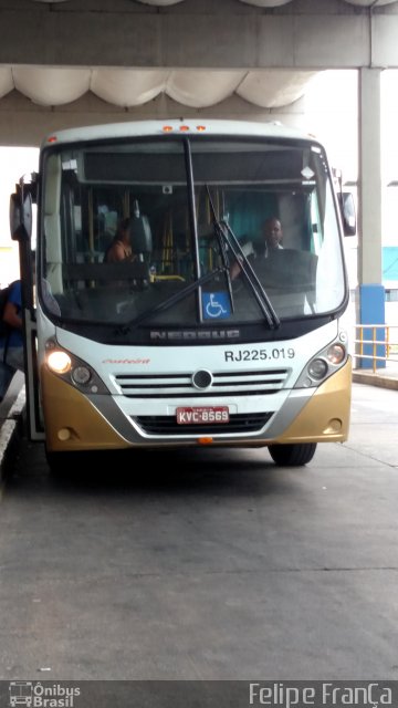 Viação Costeira RJ 225.019 na cidade de Nova Iguaçu, Rio de Janeiro, Brasil, por Felipe França. Número da foto: #3913692.
