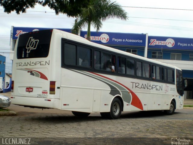 Transpen Transporte Coletivo e Encomendas 28020 na cidade de Itapetininga, São Paulo, Brasil, por Luis Nunez. Número da foto: #3913711.