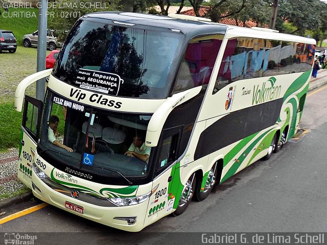 Empresa de Transportes Coletivos Volkmann 1800 na cidade de Curitiba, Paraná, Brasil, por Gabriel Giacomin de Lima. Número da foto: #3913968.