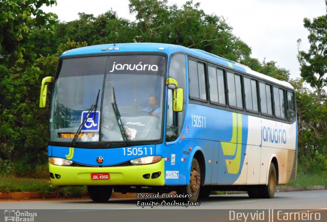 Januária Transporte e Turismo 150511 na cidade de Brasília, Distrito Federal, Brasil, por Jardel Silva. ID da foto: 3913756.