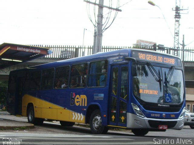 Viação Feitoria 12198  na cidade de São Leopoldo, Rio Grande do Sul, Brasil, por Sandro Alves. Número da foto: #3913019.