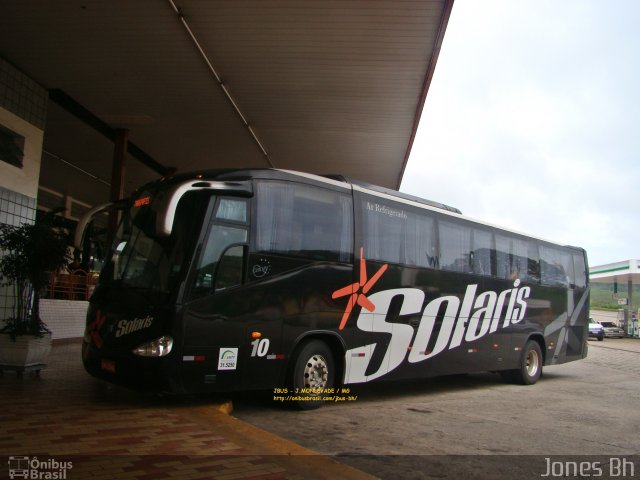 Solaris Transportes 10 na cidade de João Monlevade, Minas Gerais, Brasil, por Jones Bh. Número da foto: #3916074.