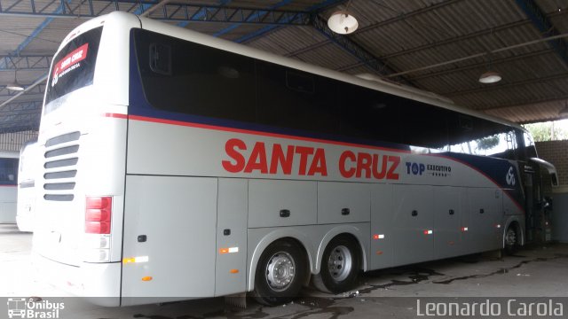Viação Santa Cruz 202145 na cidade de Mococa, São Paulo, Brasil, por Leonardo Carola. Número da foto: #3915125.