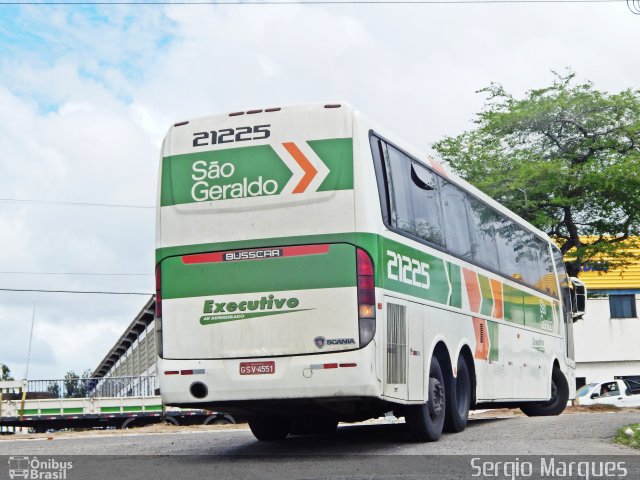 Cia. São Geraldo de Viação 21225 na cidade de Aracaju, Sergipe, Brasil, por Sergio Marques . ID da foto: 3914405.