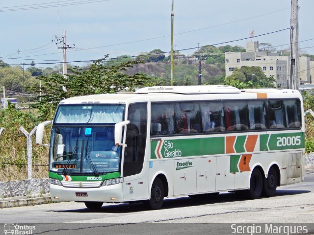 Cia. São Geraldo de Viação 20005 na cidade de Aracaju, Sergipe, Brasil, por Sergio Marques . Número da foto: #3914824.