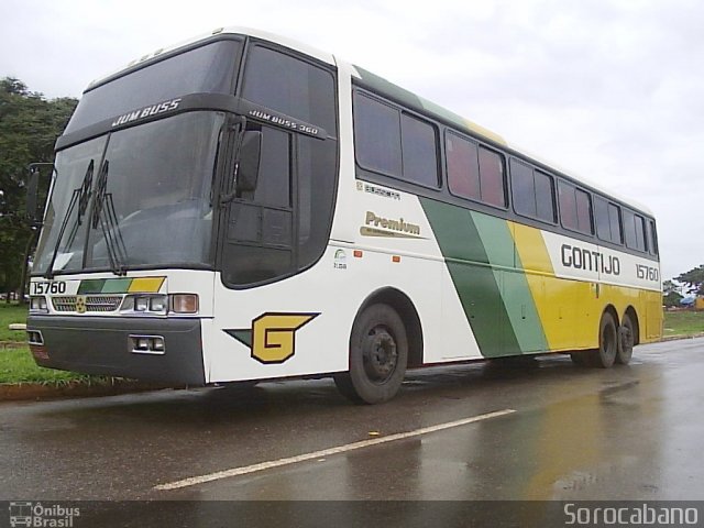 Empresa Gontijo de Transportes 15760 na cidade de Brasília, Distrito Federal, Brasil, por Elias  Junior. ID da foto: 3915792.