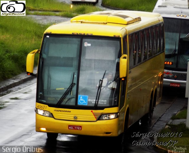 Viação Itapemirim 45621 na cidade de Campinas, São Paulo, Brasil, por Sérgio de Sousa Elias. ID da foto: 3914968.