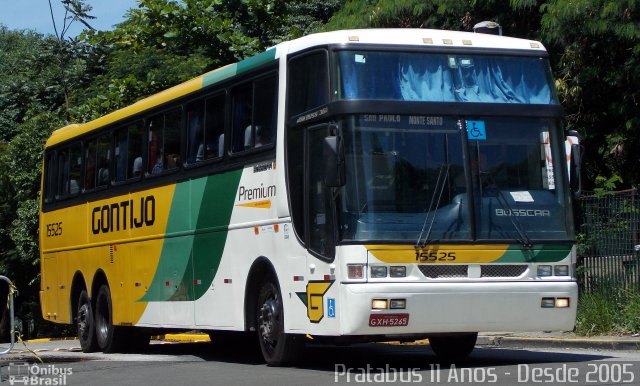 Empresa Gontijo de Transportes 15525 na cidade de São Paulo, São Paulo, Brasil, por Cristiano Soares da Silva. ID da foto: 3915782.