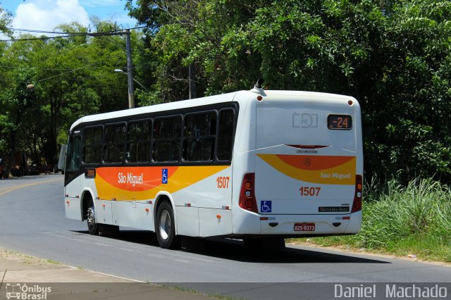 Transportes Urbanos São Miguel de Ilhéus 1507 na cidade de Ilhéus, Bahia, Brasil, por Daniel  Machado. Número da foto: #3915038.