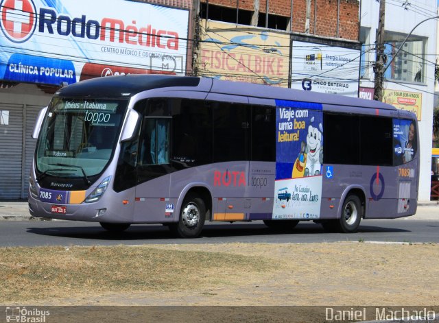 Rota Transportes Rodoviários 7085 na cidade de Itabuna, Bahia, Brasil, por Daniel  Machado. Número da foto: #3916036.