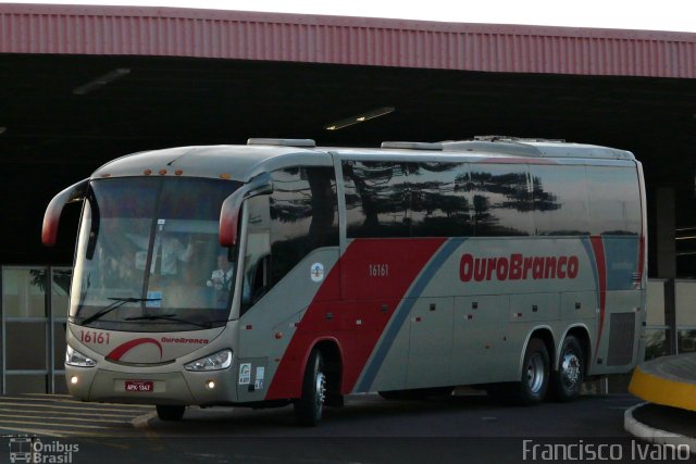 Viação Ouro Branco 16161 na cidade de Londrina, Paraná, Brasil, por Francisco Ivano. Número da foto: #3914423.