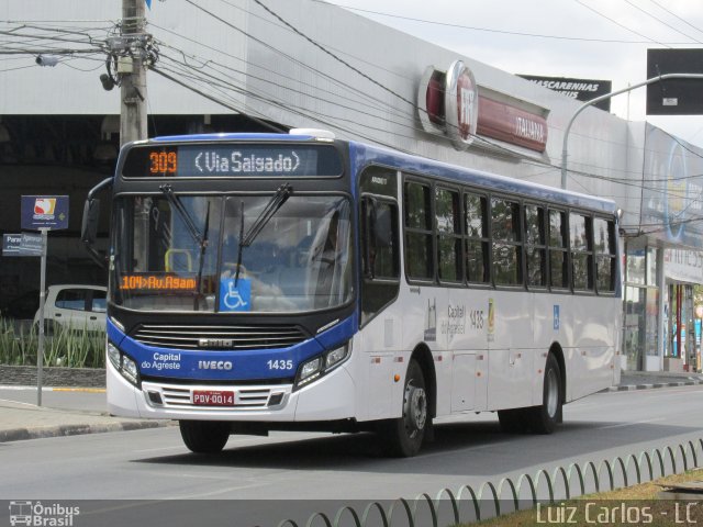 Capital do Agreste Transporte Urbano 1435 na cidade de Caruaru, Pernambuco, Brasil, por Luiz Carlos de Santana. Número da foto: #3915654.