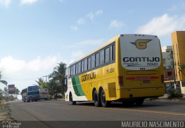 Empresa Gontijo de Transportes 15920 na cidade de Ilhéus, Bahia, Brasil, por Maurício Nascimento. ID da foto: 3916628.