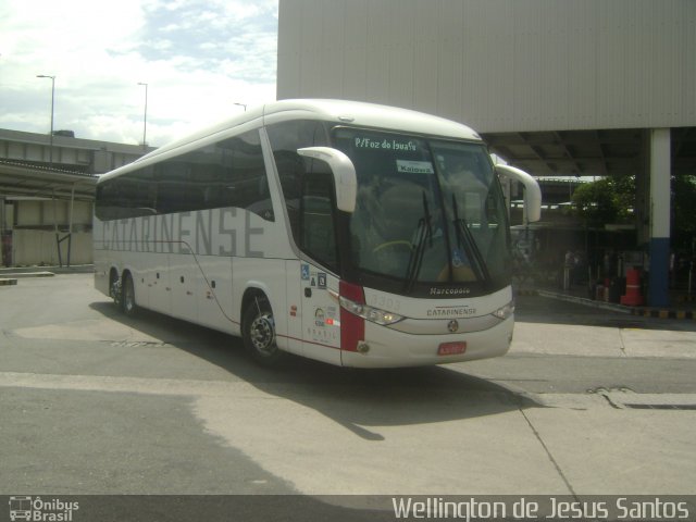 Auto Viação Catarinense 3303 na cidade de Rio de Janeiro, Rio de Janeiro, Brasil, por Wellington de Jesus Santos. Número da foto: #3917448.