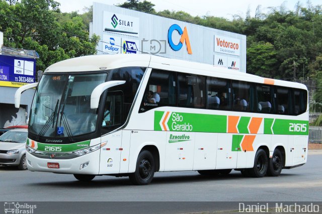 Cia. São Geraldo de Viação 21615 na cidade de Ilhéus, Bahia, Brasil, por Daniel  Machado. Número da foto: #3918710.
