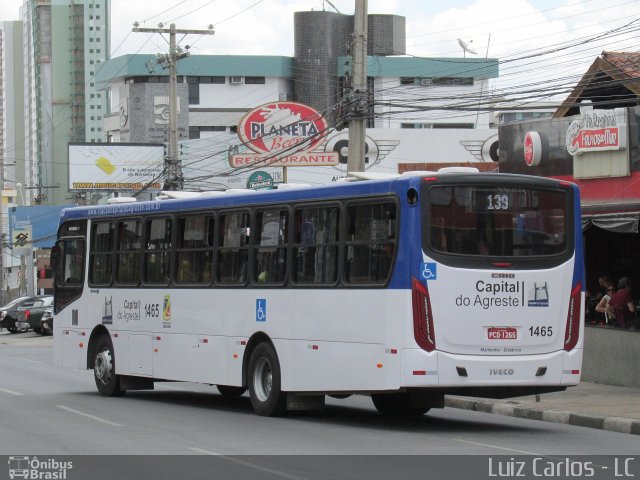 Capital do Agreste Transporte Urbano 1465 na cidade de Caruaru, Pernambuco, Brasil, por Luiz Carlos de Santana. Número da foto: #3917979.