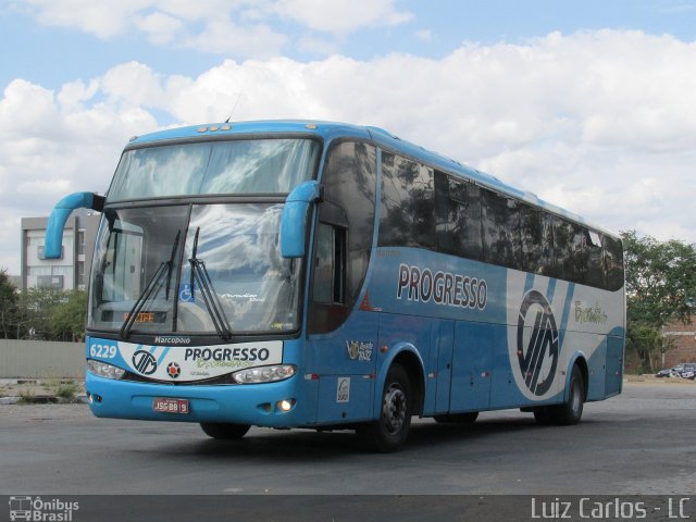 Auto Viação Progresso 6229 na cidade de Caruaru, Pernambuco, Brasil, por Luiz Carlos de Santana. ID da foto: 3918164.