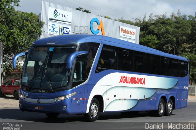 Viação Águia Branca 24340 na cidade de Ilhéus, Bahia, Brasil, por Daniel  Machado. Número da foto: #3918637.