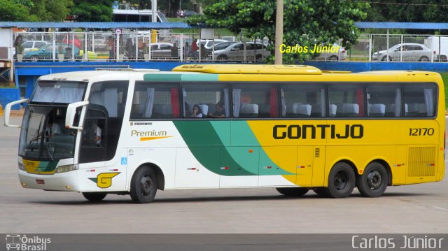 Empresa Gontijo de Transportes 12170 na cidade de Goiânia, Goiás, Brasil, por Carlos Júnior. Número da foto: #3918121.