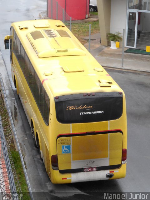 Viação Itapemirim 5505 na cidade de Guarulhos, São Paulo, Brasil, por Manoel Junior. ID da foto: 3916817.